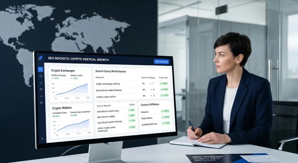 Who Our Crypto SEO Services Are For