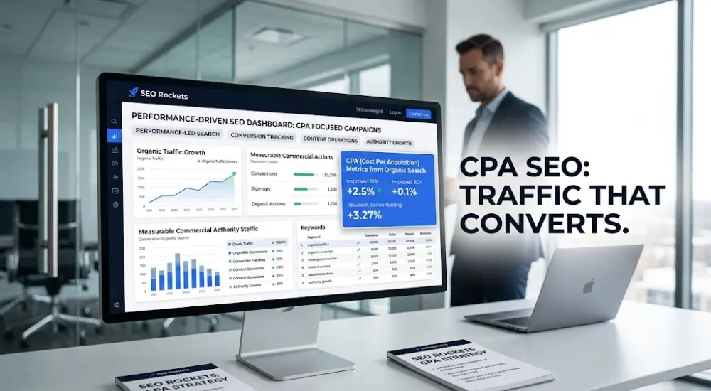 Why Choose SEO Rockets for CPA SEO?